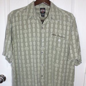 Harley-Davidson Men’s Short Sleeve Button-Down Shirt